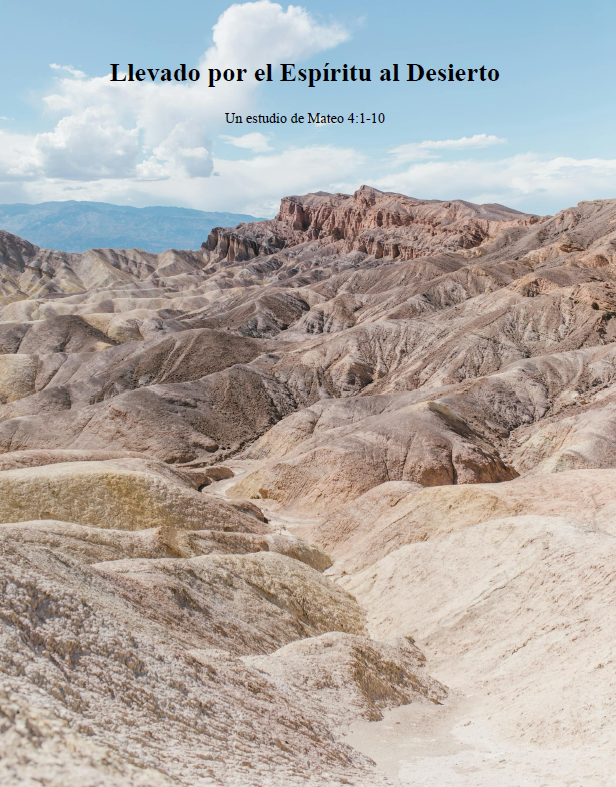 Llevado por el Espíritu al Desierto